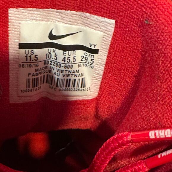 Supreme Suptempo Red – Size 11.5 – Used main image 8